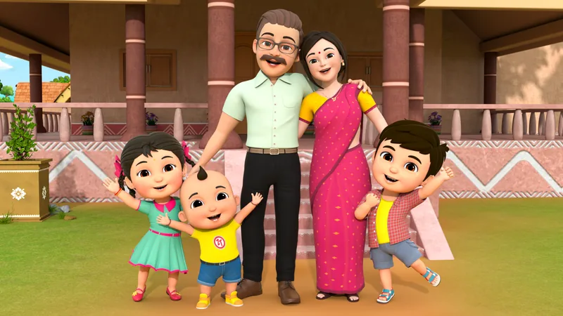 Zappy Toons — 3D animated Hindi nursery rhymes series